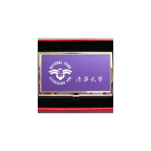 【團購商品，30個起做】NTHU鳥形校徽金屬名片盒