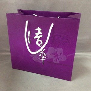 清華梅花紙袋23cm