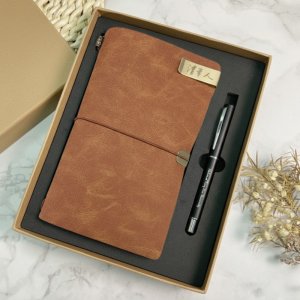 清華旅行手札書寫禮盒_皮革組