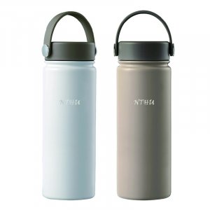 NTHU大地色系手提陶瓷保溫杯550mL_可可牛奶/奶油白