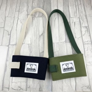 NTHU熊貓飲料提袋_碳黑/牧草綠