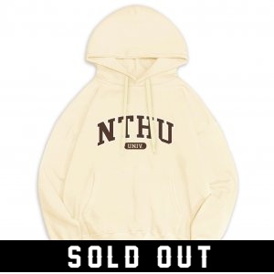 【預購已截止】NTHU冰淇淋色落肩帽T_經典款_香草冰淇淋
