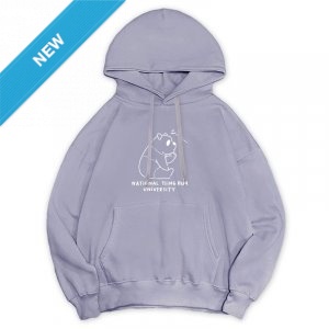 NTHU冬日輕甜系落肩帽T_熊貓款_糖霜紫