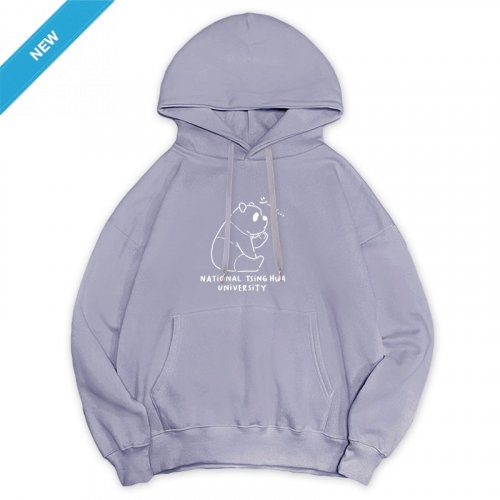 NTHU冬日輕甜系落肩帽T_熊貓款_糖霜紫 NTHU冬日輕甜系落肩帽T_熊貓款_糖霜紫