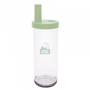 【限時預購至12/1，12/17陸續出貨】NTHU X ElephantCuppa_COLAZ©熊貓喝珍奶環保大象杯__灰綠