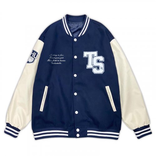 【限量現貨，售完預購】NTHU清大美式經典棒球外套_名偵探柯藍