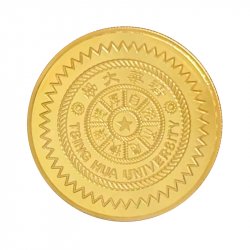 【典藏清華・金幣輝煌】NTHU清華校徽紀念純金金幣1/10盎司