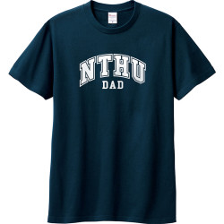 【我們這一家】NTHU清大爸爸短T_深藍