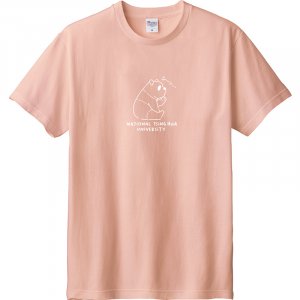 NTHU慵懶熊貓純棉短T_粉