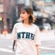 【熱銷商品補貨中,7/27後陸續出貨】NTHU立體電繡寬版短T_米灰 【熱銷商品補貨中,7/27後陸續出貨】NTHU立體電繡寬版短T_米灰