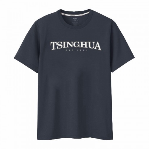 【少量現貨，售完不補】NTHU經典款慕夏純棉短T_夏夜灰