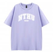 NTHU好涼的寬版短T_芋頭冰(紫)