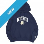 【限量現貨，售完預購】2025 NTHU立體毛巾繡落肩帽T_熊貓款_經典藍