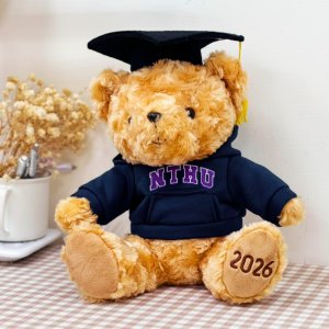 NTHU帽T畢業小熊_2026限定_深藍