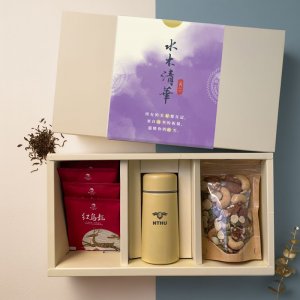 【團購商品，10件起做】NTHU 暖心隨行茶香禮盒
