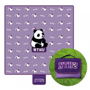NTHU 防水便攜熊貓野餐墊