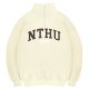 【2025新品上市】NTHU經典款美式立領拉鍊大學T_奶油白 【2025新品上市】NTHU經典款美式立領拉鍊大學T_奶油白