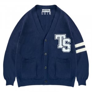 【2025新色上市】NTHU學院風針織衫_深藍