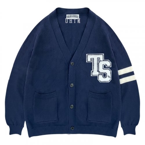 【2025新色上市】NTHU學院風針織衫_深藍