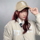 NTHU菱格衍縫鋪棉棒球外套_奶油杏
