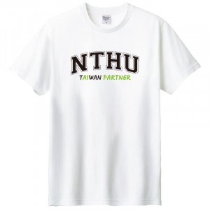 【少量現貨，售完不補】NTHU TAIWAN AI Partner 短T_白