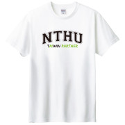 【少量現貨，售完不補】NTHU TAIWAN AI Partner 短T_白