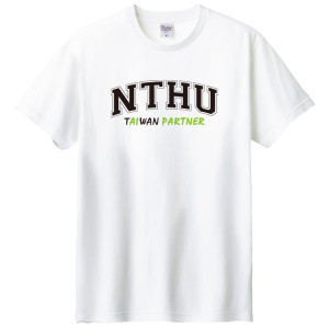 【少量現貨,售完不補】NTHU TAIWAN AI Partner 短T_白