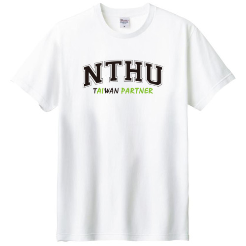 【少量現貨,售完不補】NTHU TAIWAN AI Partner 短T_白 【少量現貨,售完不補】NTHU TAIWAN AI Partner 短T_白