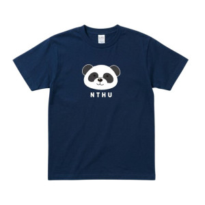 【我們這一家】NTHU 清華Panda！兒童系萌動短T_靛藍