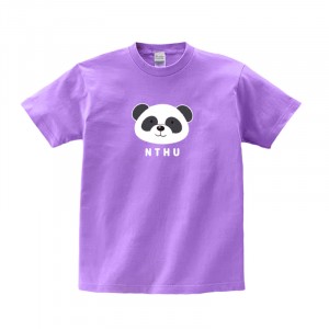 【我們這一家】NTHU 清華Panda!兒童系萌動短T_淡紫