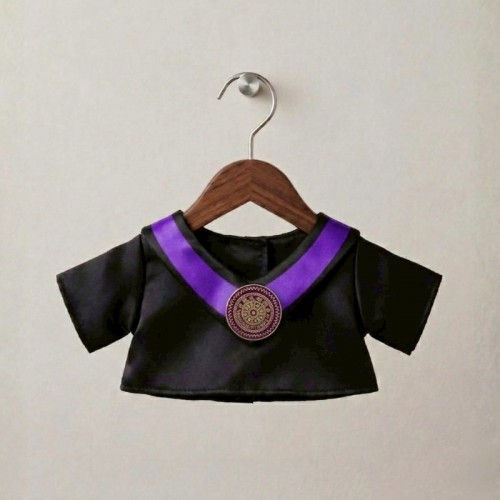 【玩偶配件包】NTHU領巾學士服_紫（不含玩偶）