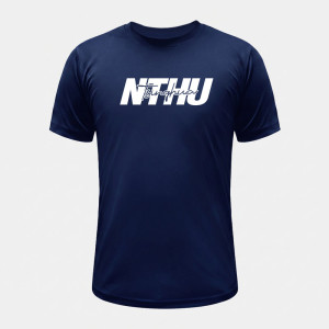 NTHU經典款超細纖維排汗短T_丈青