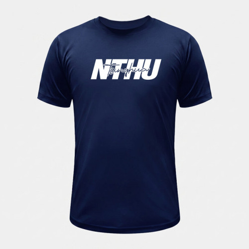 NTHU經典款超細纖維排汗短T_丈青