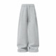 【新品登場！11/18陸續出貨】NTHU寬鬆打摺休閒長褲_經典黑