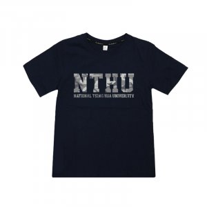 【團購商品，50件起做】NTHU短T-迷彩風(中性版)-黑