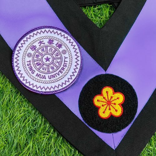 NTHU精緻刺繡畢業領巾_校徽款