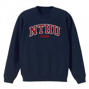 NTHU經典款美式大學T_深藍