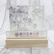 【團購商品，10個起做】清華十景名片座-八角亭