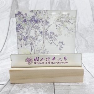 【團購商品，10個起做】清華十景名片座-八角亭