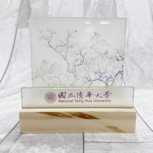 【團購商品，10個起做】清華十景名片座-梅園