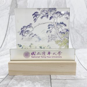 【團購商品，10個起做】清華十景名片座-荷塘