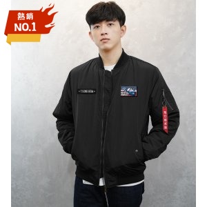 NTHU FORCE MA-1飛行夾克2.0_鋼鐵黑