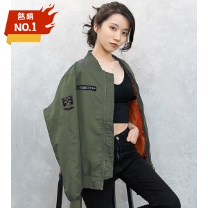 NTHU FORCE MA-1飛行夾克2.0_軍綠