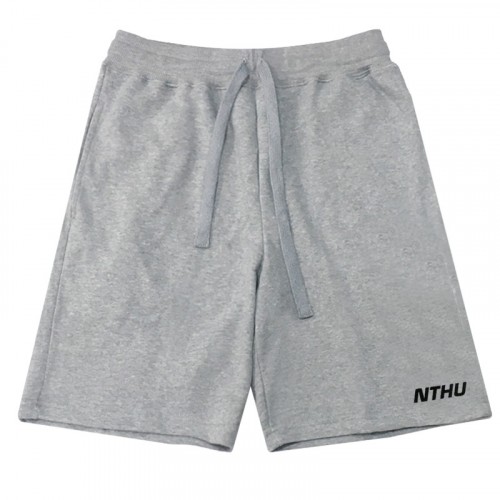 NTHU休閒有型棉短褲_灰 NTHU休閒有型棉短褲_灰