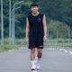 【絕版出清，售完10件起做】NTHU休閒有型棉短褲_黑