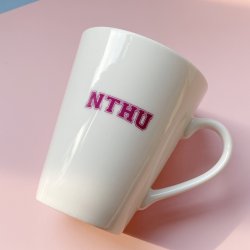 NTHU簡約校名窯燒馬克杯